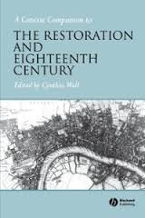 A Concise Companion to the Restoration and Eighteenth Century