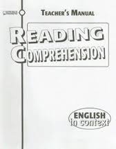 Reading Comprehension Teachers Manual (English in Context -Saddleback Publishing)
