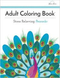 Adult Coloring Book Stress Relieving Peacocks Adult Coloring Book Stress Relieving Peacocks