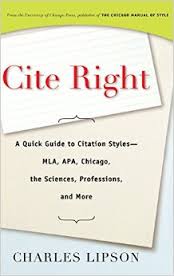 Cite Right A Quick Guide to Citation Styles MLA APA Chicago the Sciences Professions and More Cite Right A Quick Guide to Citation Styles MLA APA Chicago the Sciences Professions and More