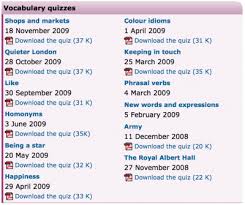 BBC Learning English Quiznet 201-275 BBC Learning English Quiznet 201-275
