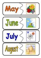 English Flashcards Months English Flashcards Months
