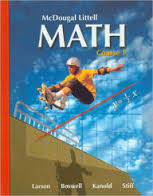 McDougal Littell Math Course 1 Student Textbook McDougal Littell Math Course 1 Student Textbook