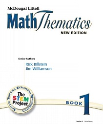 McDougal Littell MathThematics Book 1 New Edition Student Textbook McDougal Littell MathThematics Book 1 New Edition Student Textbook