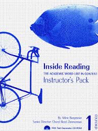Inside Reading 1 The Academic Word List in Context Instructors Pack Inside Reading 1 The Academic Word List in Context Instructors Pack