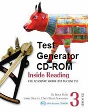 Inside Reading 3 The Academic Word List in Context Test Generator CD-ROM Inside Reading 3 The Academic Word List in Context Test Generator CD-ROM