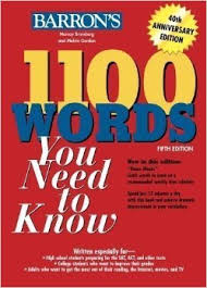Barrons 1100 Words You Need to Know 5th Edition Barrons 1100 Words You Need to Know 5th Edition