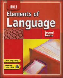 HOLT Elements of Language Second Course Student Textbook HOLT Elements of Language Second Course Student Textbook