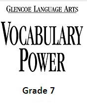 Glencoe Language Arts - Vocabulary Power Workbooks Grade 7 Glencoe Language Arts - Vocabulary Power Workbooks Grade 7