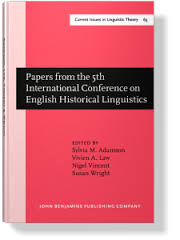 Papers from the 5th International Conference on Historical Linguistics (Series IV Current Issues in Linguistic Theory 21)
