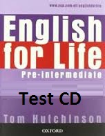 OXFORD English For Life Pre-Intermediate Test CD