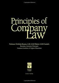 Principles of company law Principles of company law