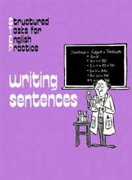 Structured Task for English Practice - Writing Sentences