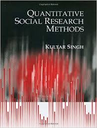 Quantitative Social Research Methods Quantitative Social Research Methods
