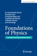 Foundations of Physics Foundations of Physics