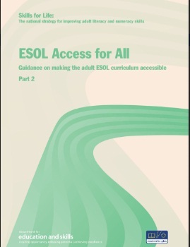 Adult ESOL Basic Skills Resources - Access for all Part 2