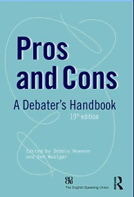 Pros and Cons A Debater Handbook 19th Edition Pros and Cons A Debater Handbook 19th Edition
