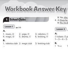 Come On Everyone 4 Workbook Answer Key Come On Everyone 4 Workbook Answer Key
