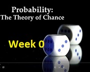 Coursera Theory of Probability - Week 0