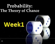 Coursera Theory of Probability - Week 1