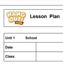 Hang Out Starter Lesson Plan Hang Out Starter Lesson Plan