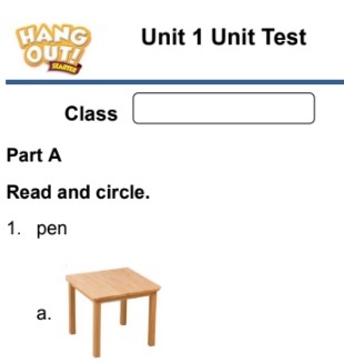 Hang Out Starter Unit Test with Keys Hang Out Starter Unit Test with Keys