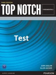 Top Notch Fundamentals Tests 3rd Edition Top Notch Fundamentals Tests 3rd Edition