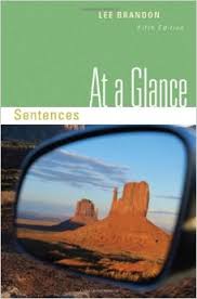 At a Glance Sentences 5th Edition by Lee Brandon At a Glance Sentences 5th Edition by Lee Brandon
