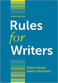 Rules for Writers 7th Edition by Diana Hacker and Nancy Sommers Rules for Writers 7th Edition by Diana Hacker and Nancy Sommers