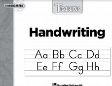 Handwriting Workbooks Manuscript and Slant Student Edition Kindergarten