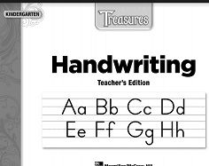 Handwriting Workbooks Manuscript and Slant Teachers Edition Kindergarten