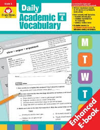 Daily Academic Vocabulary Grade 4