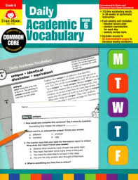 Daily Academic Vocabulary Grade 6