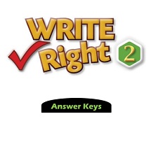 Write Right 2 Answer Keys