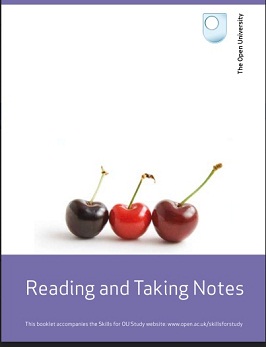 Reading and Taking Notes - Skills for OU Study