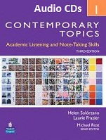 Contemporary Topics 1 Academic Listening and Note-Taking Skills 3rd Edition Audio CDs