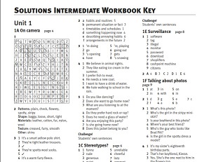 Oxford Solutions 1st Edition Intermediate Key Oxford Solutions 1st Edition Intermediate Key