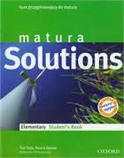 Matura Solutions Elementary Tests Matura Solutions Elementary Tests