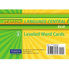 Pearson Language Central Leveled Word Cards Grade 2 Pearson Language Central Leveled Word Cards Grade 2