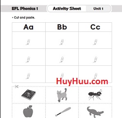 EFL Phonics 3rd Edition Level 1 Activity Sheets EFL Phonics 3rd Edition Level 1 Activity Sheets