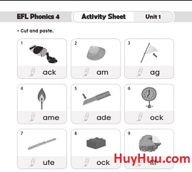 EFL Phonics 3rd Edition Level 4 Activity Sheets EFL Phonics 3rd Edition Level 4 Activity Sheets