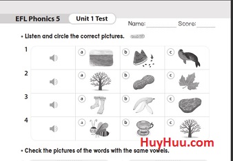EFL Phonics 3rd Edition Level 5 Unit Tests (Ebook-Audio) EFL Phonics 3rd Edition Level 5 Unit Tests (Ebook-Audio)