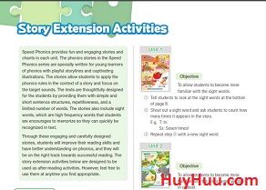 Speed Phonics 1 Story Extension Activities Speed Phonics 1 Story Extension Activities