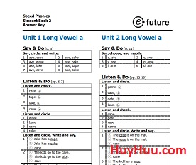 Speed Phonics 2 Answer Key Speed Phonics 2 Answer Key