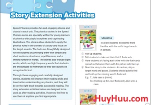 Speed Phonics 2 Story Extension Activities Speed Phonics 2 Story Extension Activities