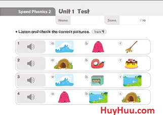 Speed Phonics 2 Unit Test (Ebook-Audio) Speed Phonics 2 Unit Test (Ebook-Audio)