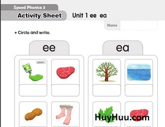 Speed Phonics 3 Activity Sheets Speed Phonics 3 Activity Sheets