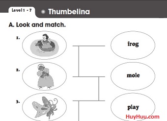My First Classic Readers - 1-7. Thumbelina Answer Key My First Classic Readers - 1-7. Thumbelina Answer Key