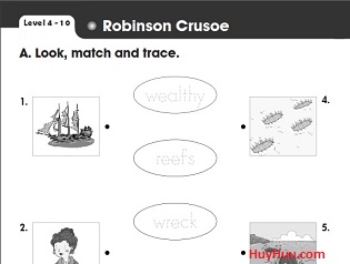 My First Classic Readers - 4-10. Robinson Crusoe Answer Key My First Classic Readers - 4-10. Robinson Crusoe Answer Key