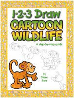 1-2-3 Draw Cartoon Wildlife 1-2-3 Draw Cartoon Wildlife